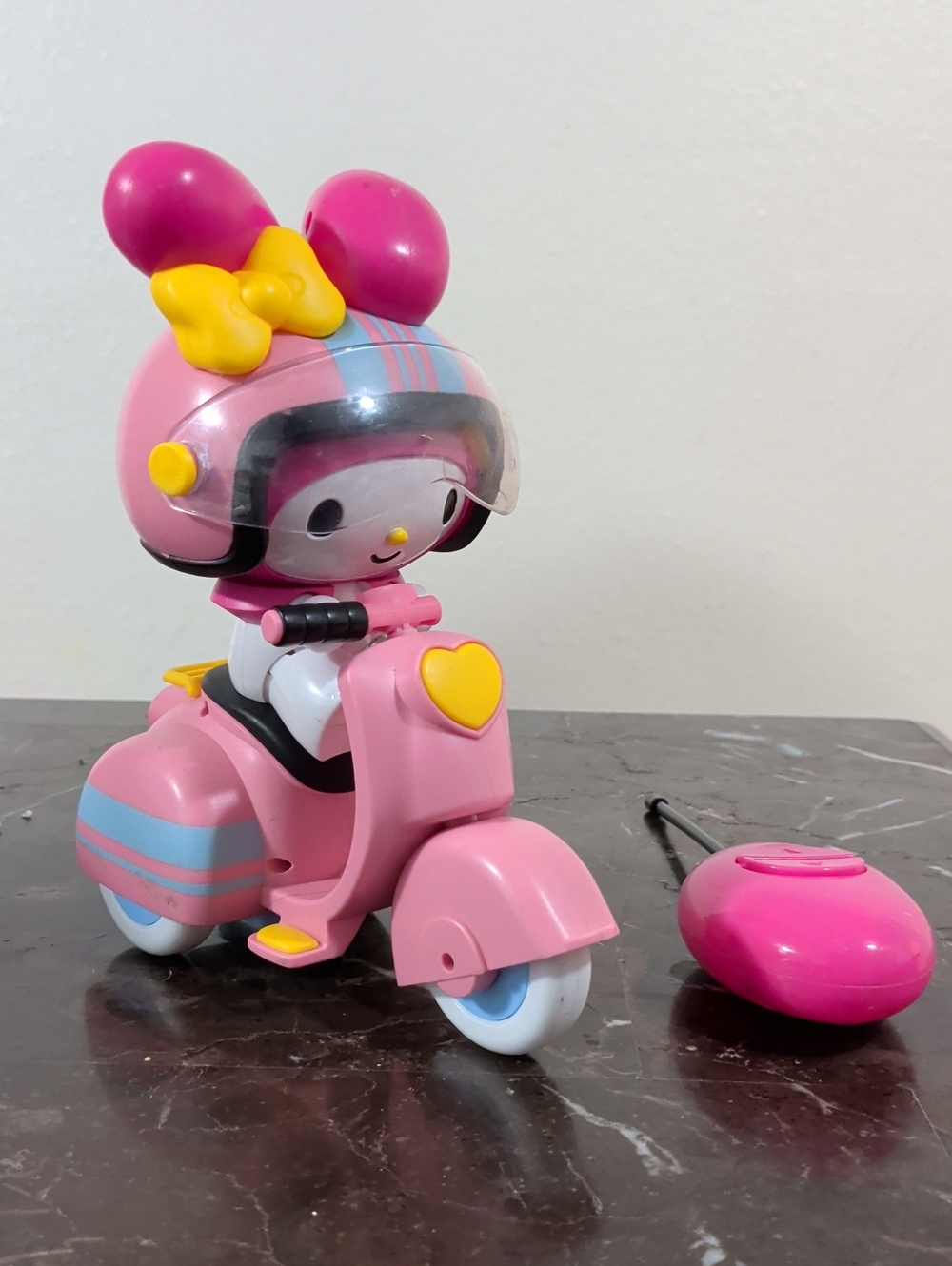Sanrio My Melody Pink and Yellow Scooter Toy with Remote